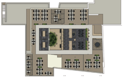 Plattegrond eerste verdieping