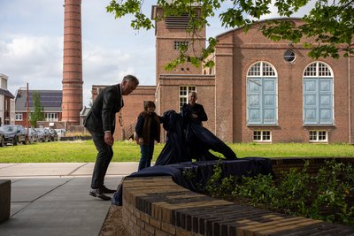 Onthulling kunstwerk KVL-terrein