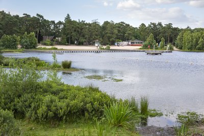 staalbergven, zwemven