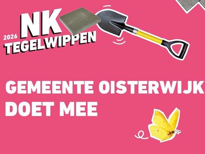 NK Tegelwippen: Gemeente Oisterwijk doet mee