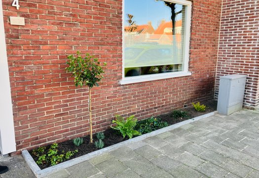 voorbeeld geveltuin