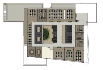 Plattegrond tweede verdieping