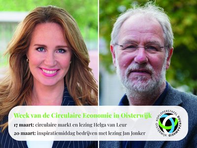 vrouw en man met tekst door het beeld