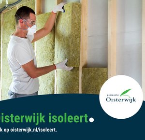 Oisterwijk isoleert. Kijk op www.oisterwijk.nl/isoleert