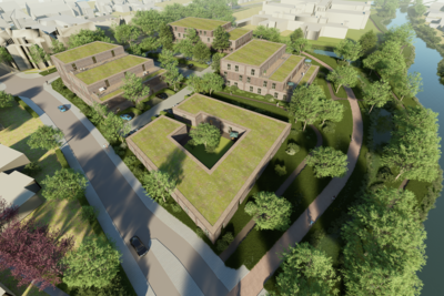 3D schets uiterlijk beekdalpark