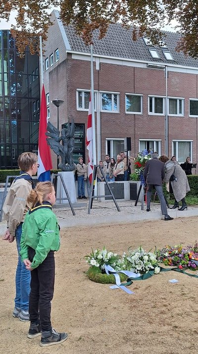 Kranslegging Oisterwijk