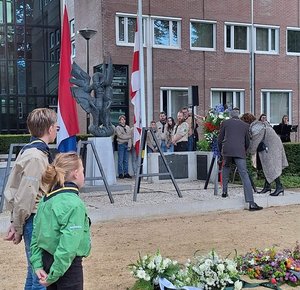 Kranslegging Oisterwijk