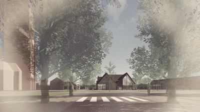 Gemeenschapshuis vooraanzicht