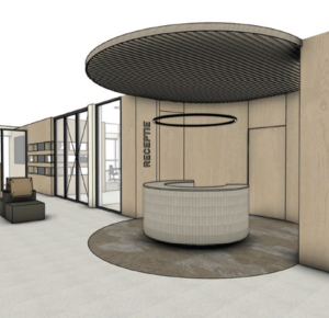 Begane grond entree receptie