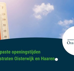 Aangepaste openingstijden milieustraten 