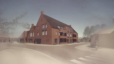 Appartementen links