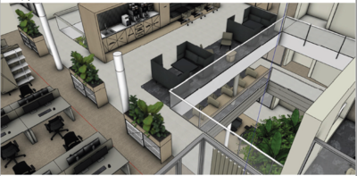 Inkijkje tweede verdieping