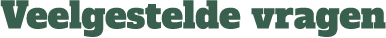 Veelgestelde vragen